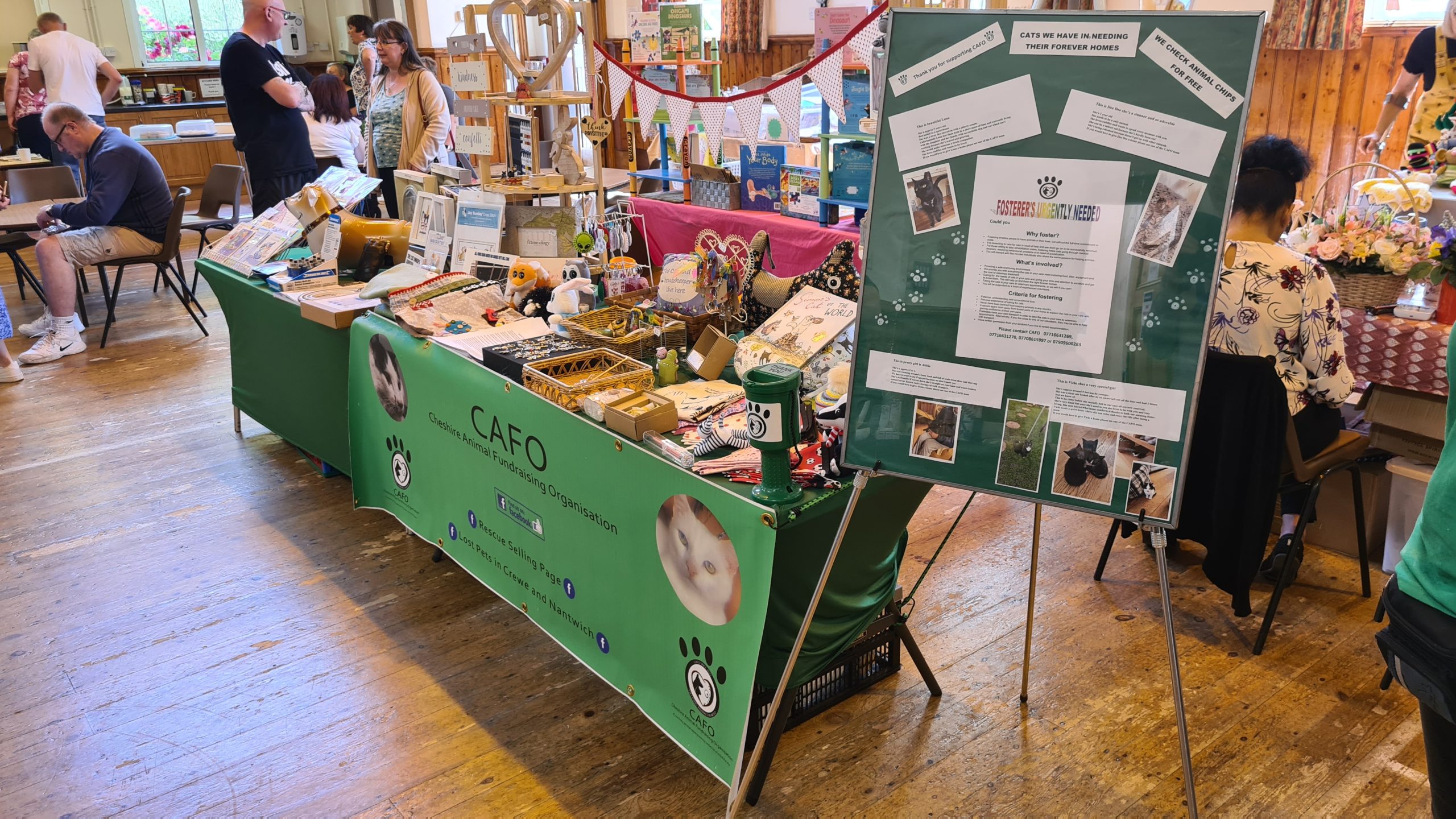 CAFO Is Once Again The Chosen Charity For Haslington Craft Fair In July