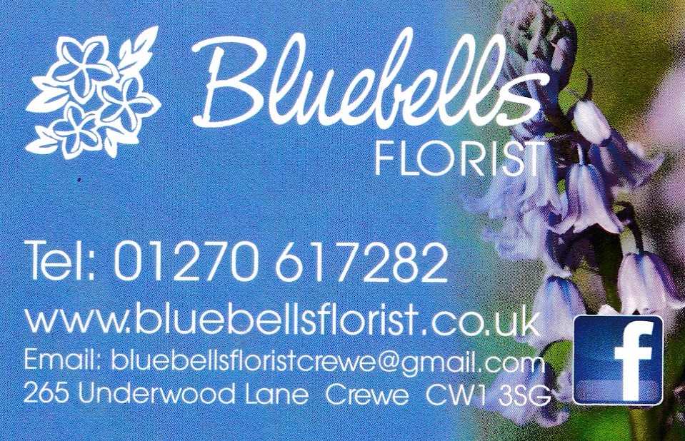 Bluebells Florist Of Crewe To Donate Items To CAFO With Your Help.